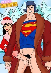 Superman's super dick