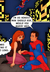 Cute Mary Jane and Spidey