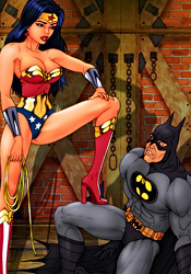 WonderWoman humiliate Batman