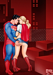 Superman and sexySupergirl