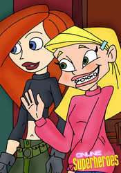 Hot Kim Possible and Braceface