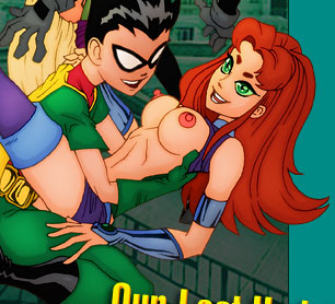 Teen Titans toon orgy