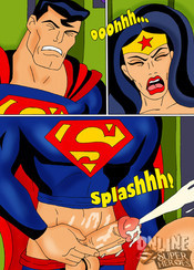 Superman fucks Wonderwoman